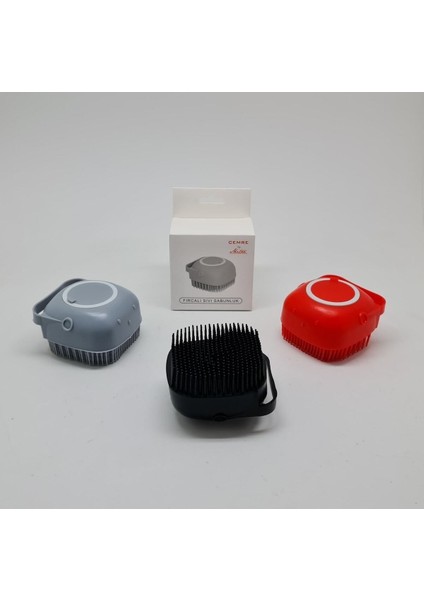 Fırçalı Silikon Sıvı Sabunluk ve Deterjanlık, Pratik ve Şık Tasarım