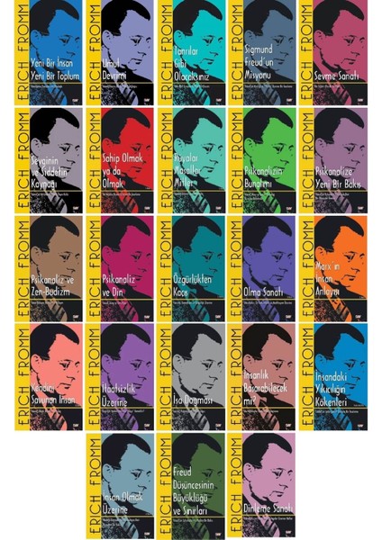 Erich Fromm - 23 Kitaplık Set