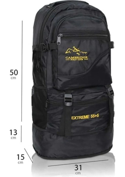 Körüklü Ortopedik Konfor Çok Gözlü Gezi Seyahat Yürüyüş Dağcı Kamp Spor Sırt Çantası Deprem Çantası