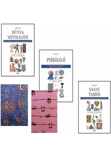 A'dan Z'ye Dünya Mitolojisi - A'dan Z'ye Psikoloji - A'dan Z'ye Sanat Tarihi -Defter Hediye