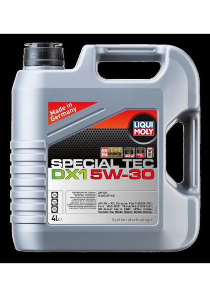 Lıquı Moly Special Tec Dx1 5W30 Motor Yağı 4 Litre (20968)