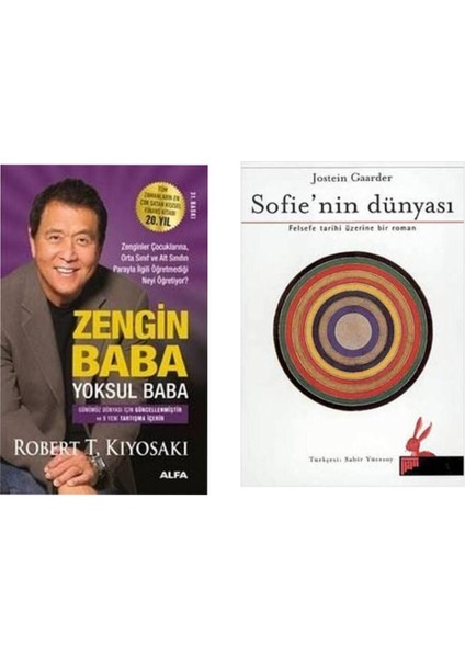 Zengin Baba Yoksul Baba Robert T. Kiyosaki - Sofie’nin Dünyası Jostein Gaarder