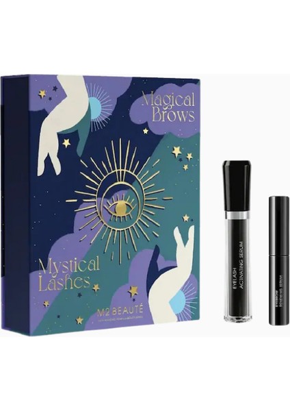 M2 Beauté Mistik Tatil Seti, Göz Bakım Serumu Kaş & Kirpik (4ml + 1.5ml)