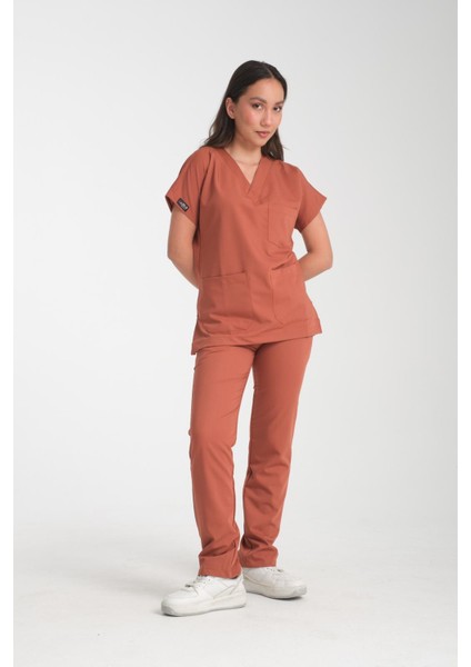 Doktor Hemşire Scrubs Ameliyat Hastane Cerrahi Unisex Forma Takım Viscon indirimleri