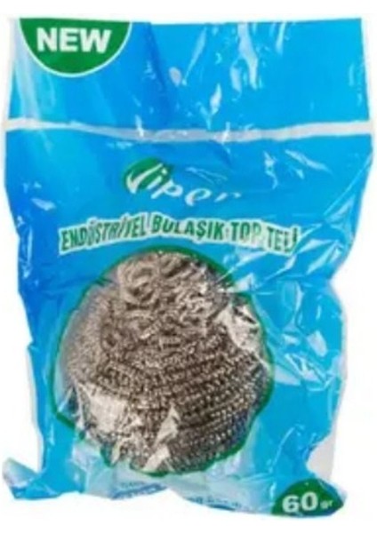 Endüstriyel Bulaşık Top Teli 60 Gr, Sünger ve Fırça Uyumlu, Temizlik Gücü fiyatları