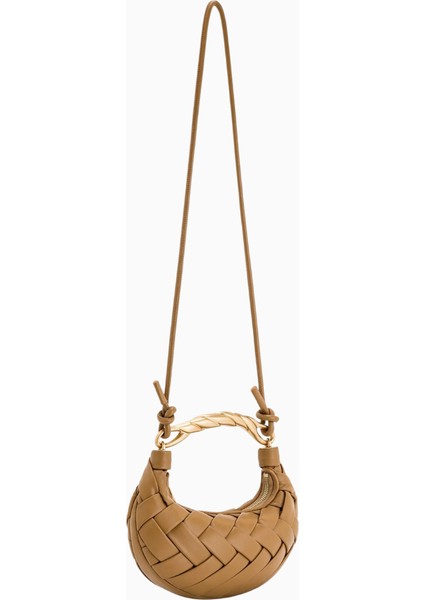 Jw Peı Kahverengi Orla Weave Vegan Deri El Çantası fiyatları