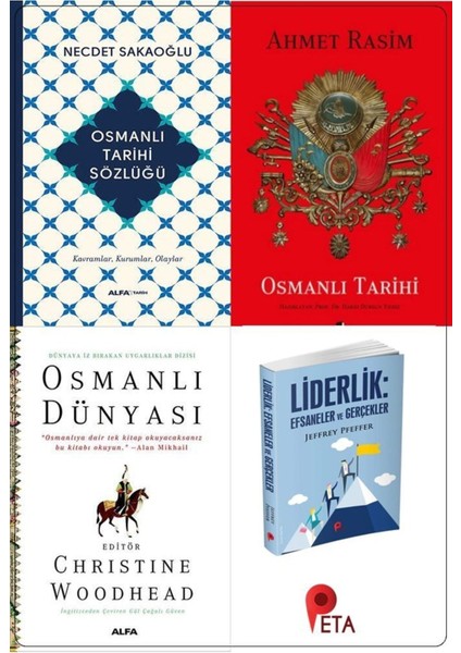 Osmanlı Dünyası, Osmanlı Tarihi, Osmanlı Tarihi Sözlüğü (Ciltli) - (Liderlik Hediye)
