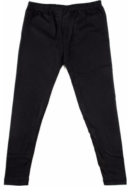 Kız Çocuk Siyah Kışlık Termal Içlik Uzun Tayt