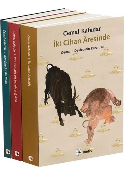 Cemal Kafadar Seti 3 Kitap Takım - 2 Adet Not Defteri Hediye fiyatları