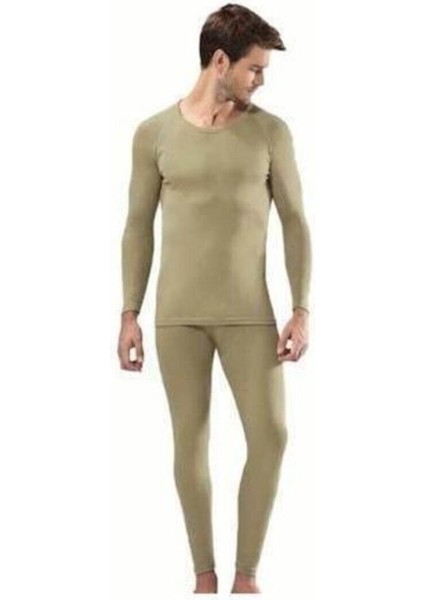 Erkek Haki Termal Içlik Takım