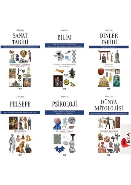 A’dan Z’ye Serisi (Dünya Mitolojisi - Bilim - Dinler Tarihi - Sanat Tarihi - Felsefe - Psikoloji)
