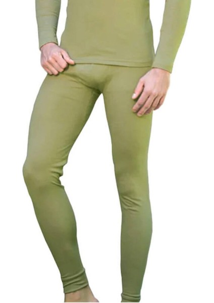 Erkek Haki Termal Tayt 4001