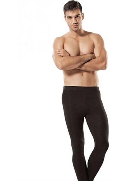 0125 Erkek Termal Tek Alt Siyah