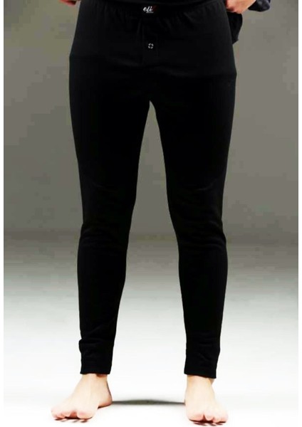 Tutku Elit Erkek Siyah Termal Şardonlu Thermo Cool Içlik Tayt