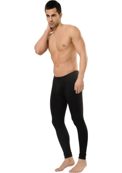 Erkek Siyah Termal Tayt