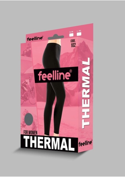 Kadın Siyah Kışlık Termal Tayt fiyatları