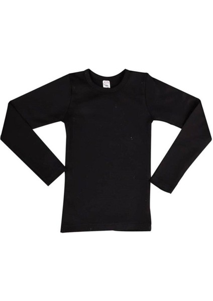 Kız Çocuk Siyah Termal Fanila Içlik 0836