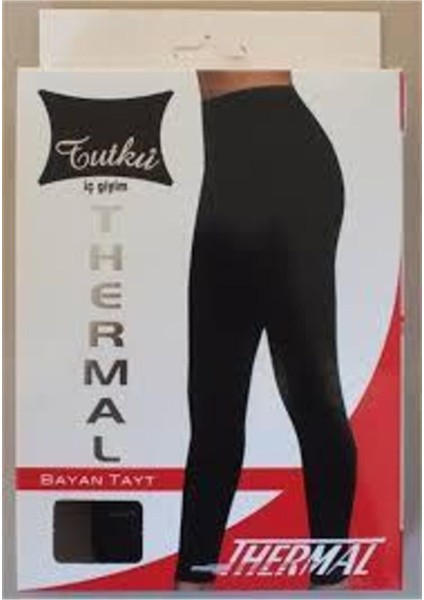 Kadın 0166 Kışlık Termal Tayt - Siyah fiyatları