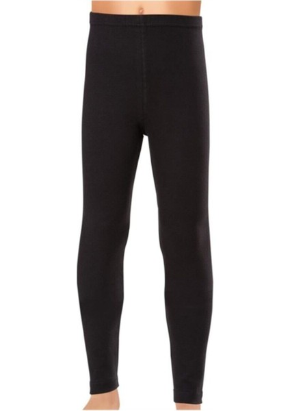 400 Kız Çocuk Termal Tayt Siyah Yeni Sezon (1 Adet Ekonomik)
