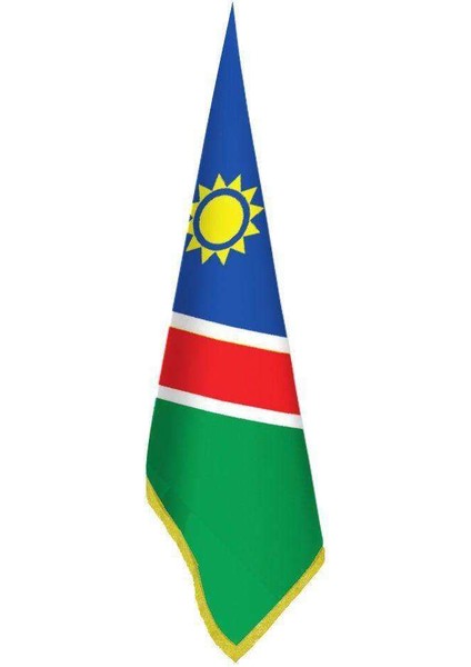 Namibian Bayrağı - Ofis-Makam-Toplantı Odaları - Saçaklı Makam Bayrağı