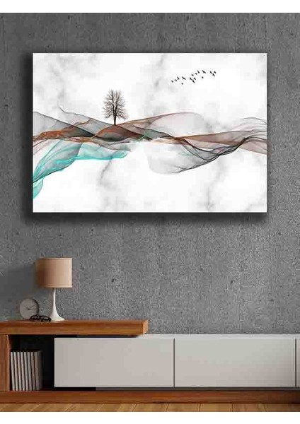 Çerçevesiz Kendinden Yapışkanlı Tablo Görünümlü Duvar Posteri Çerçevesiz Çıtasız