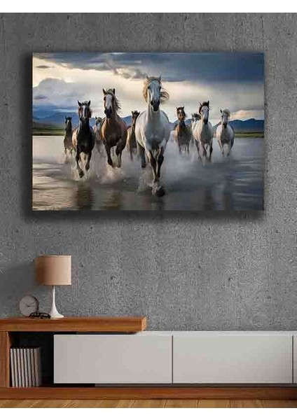 Çerçevesiz Kendinden Yapışkanlı Tablo Görünümlü Duvar Posteri Çerçevesiz Çıtasız