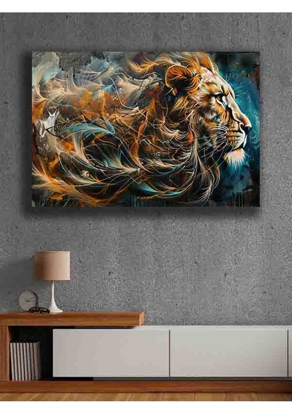 Çerçevesiz Kendinden Yapışkanlı Tablo Görünümlü Duvar Posteri Çerçevesiz Çıtasız