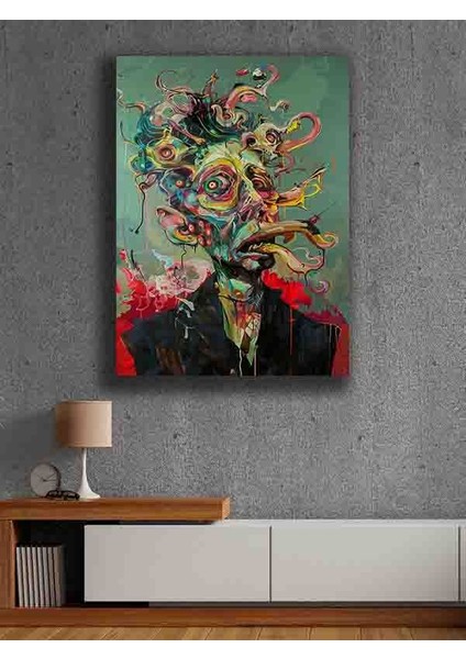 Çerçevesiz Kendinden Yapışkanlı Tablo Görünümlü Duvar Posteri Çerçevesiz Çıtasız