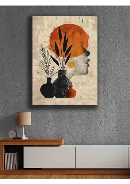 Çerçevesiz Kendinden Yapışkanlı Tablo Görünümlü Duvar Posteri Çerçevesiz Çıtasız