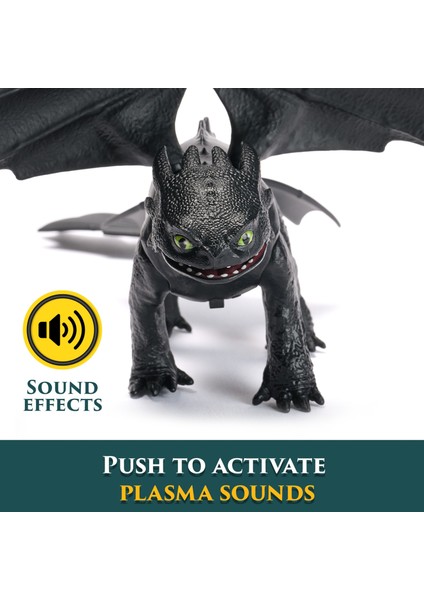 Ejderhanı Nasıl Eğitirsin Sesli Ejderha Plasma Sounds Toothless indirimleri
