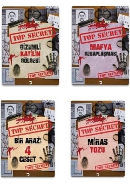 Dedektif Oyunu - Top Secret - 4 Adet Oyun Kitabı fiyatları
