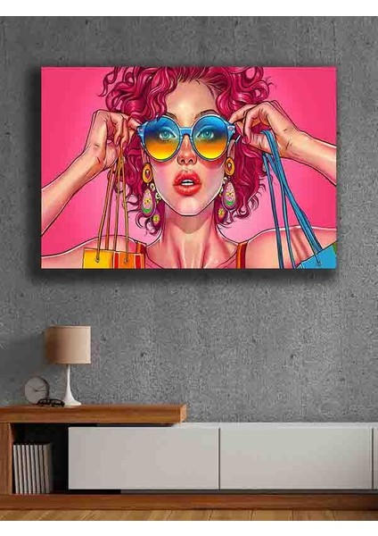 Çerçevesiz Kendinden Yapışkanlı Tablo Görünümlü Duvar Posteri Çerçevesiz Çıtasız