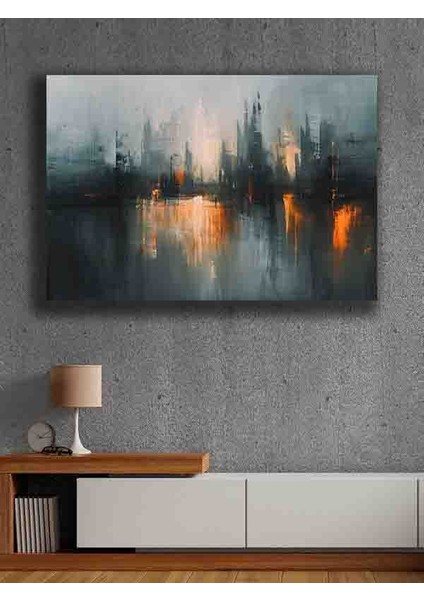 Çerçevesiz Kendinden Yapışkanlı Tablo Görünümlü Duvar Posteri Çerçevesiz Çıtasız