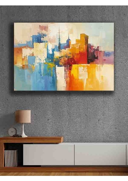 Çerçevesiz Kendinden Yapışkanlı Tablo Görünümlü Duvar Posteri Çerçevesiz Çıtasız