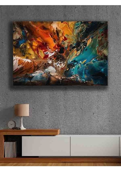 Çerçevesiz Kendinden Yapışkanlı Tablo Görünümlü Duvar Posteri Çerçevesiz Çıtasız