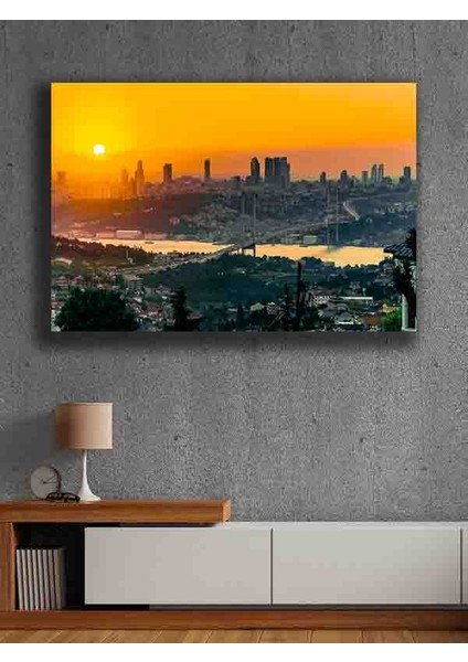 Çerçevesiz Kendinden Yapışkanlı Tablo Görünümlü Duvar Posteri Çerçevesiz Çıtasız