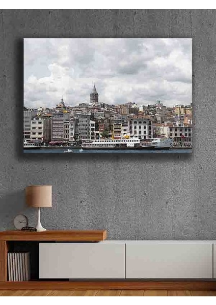 Çerçevesiz Kendinden Yapışkanlı Tablo Görünümlü Duvar Posteri Çerçevesiz Çıtasız