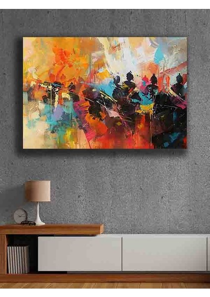 Çerçevesiz Kendinden Yapışkanlı Tablo Görünümlü Duvar Posteri Çerçevesiz Çıtasız