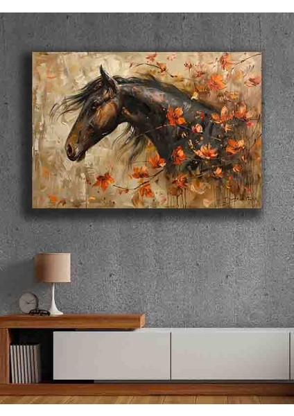 Çerçevesiz Kendinden Yapışkanlı Tablo Görünümlü Duvar Posteri Çerçevesiz Çıtasız