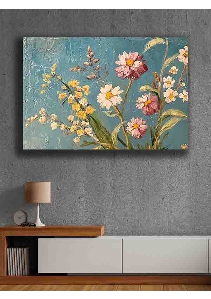 Çerçevesiz Kendinden Yapışkanlı Tablo Görünümlü Duvar Posteri Çerçevesiz Çıtasız