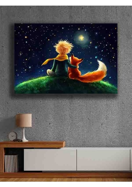 Çerçevesiz Kendinden Yapışkanlı Tablo Görünümlü Duvar Posteri Çerçevesiz Çıtasız