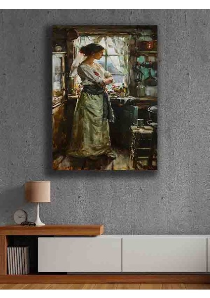 Çerçevesiz Kendinden Yapışkanlı Tablo Görünümlü Duvar Posteri Çerçevesiz Çıtasız