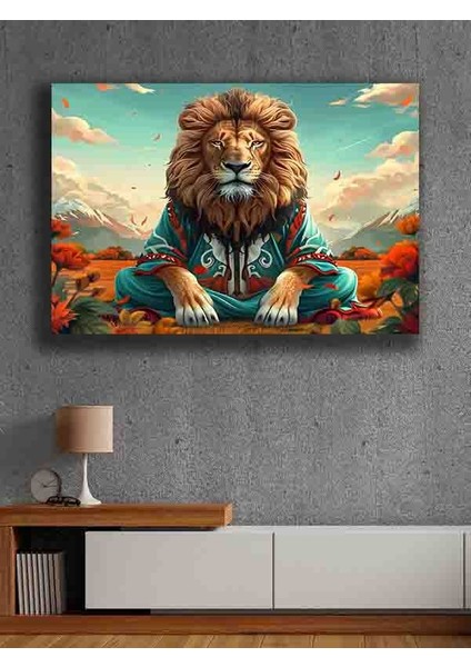 Çerçevesiz Kendinden Yapışkanlı Tablo Görünümlü Duvar Posteri Çerçevesiz Çıtasız