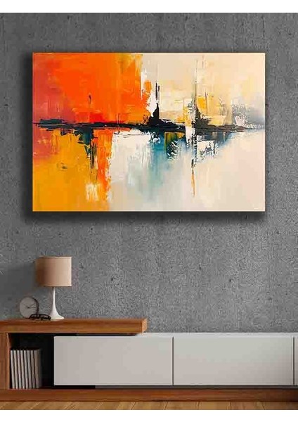 Çerçevesiz Kendinden Yapışkanlı Tablo Görünümlü Duvar Posteri Çerçevesiz Çıtasız