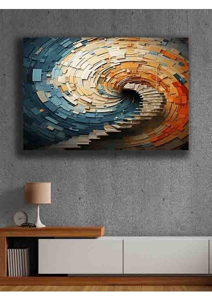 Çerçevesiz Kendinden Yapışkanlı Tablo Görünümlü Duvar Posteri Çerçevesiz Çıtasız