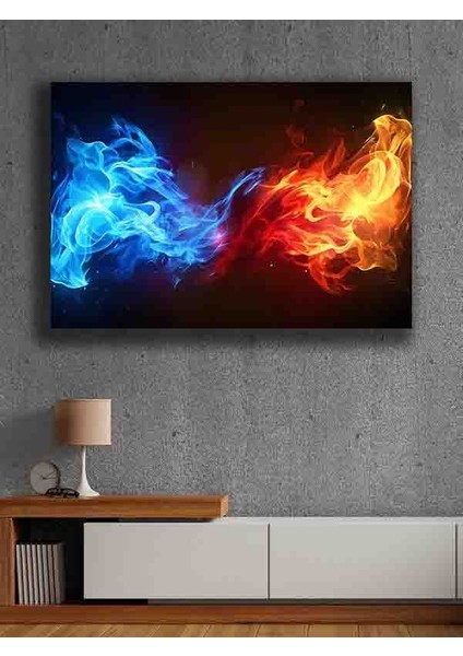 Çerçevesiz Kendinden Yapışkanlı Tablo Görünümlü Duvar Posteri Çerçevesiz Çıtasız