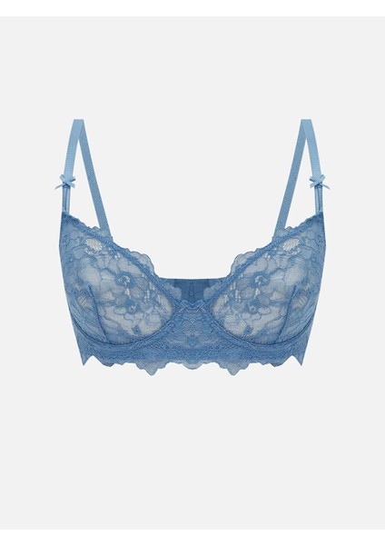 Lcw Dream Balenli Dolgusuz Dantelli Fantezi Tişört Sütyen (W5)