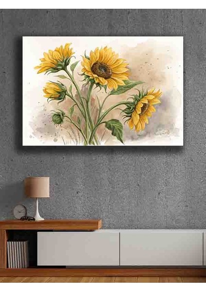 Çerçevesiz Kendinden Yapışkanlı Tablo Görünümlü Duvar Posteri Çerçevesiz Çıtasız