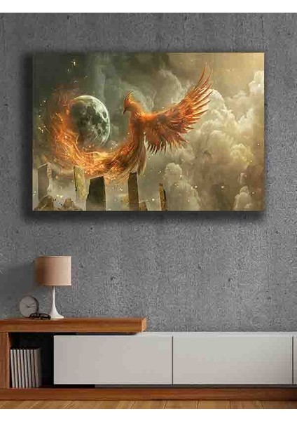 Çerçevesiz Kendinden Yapışkanlı Tablo Görünümlü Duvar Posteri Çerçevesiz Çıtasız