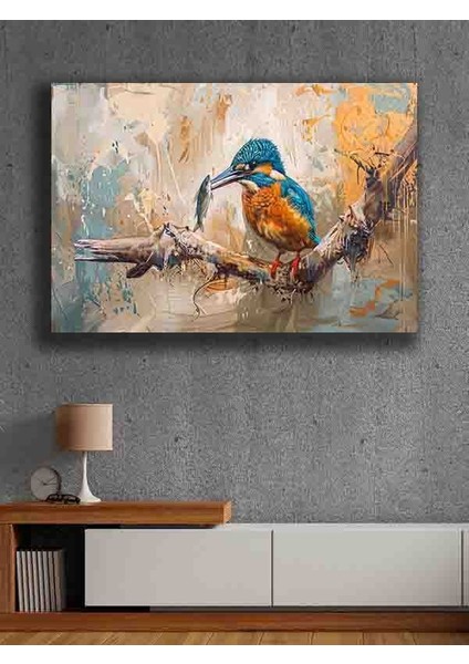 Çerçevesiz Kendinden Yapışkanlı Tablo Görünümlü Duvar Posteri Çerçevesiz Çıtasız